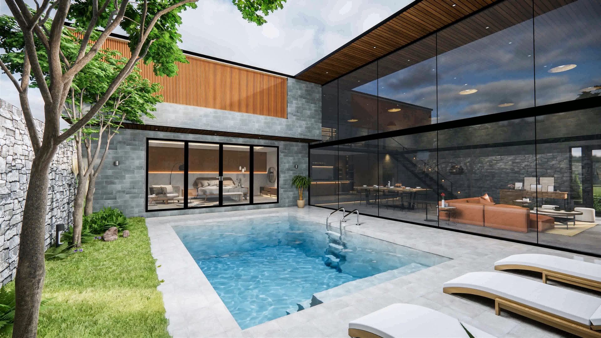 Customized residential pool project by leading swimming pool construction company in Kolkata