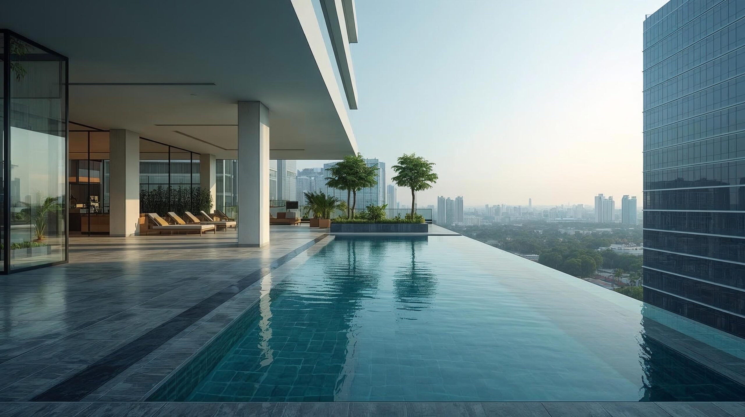 Commercial pool made by RES Group