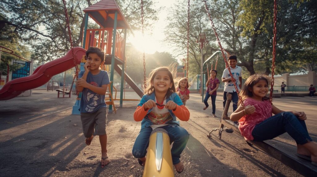 outdoor playground equipment supplier kolkata