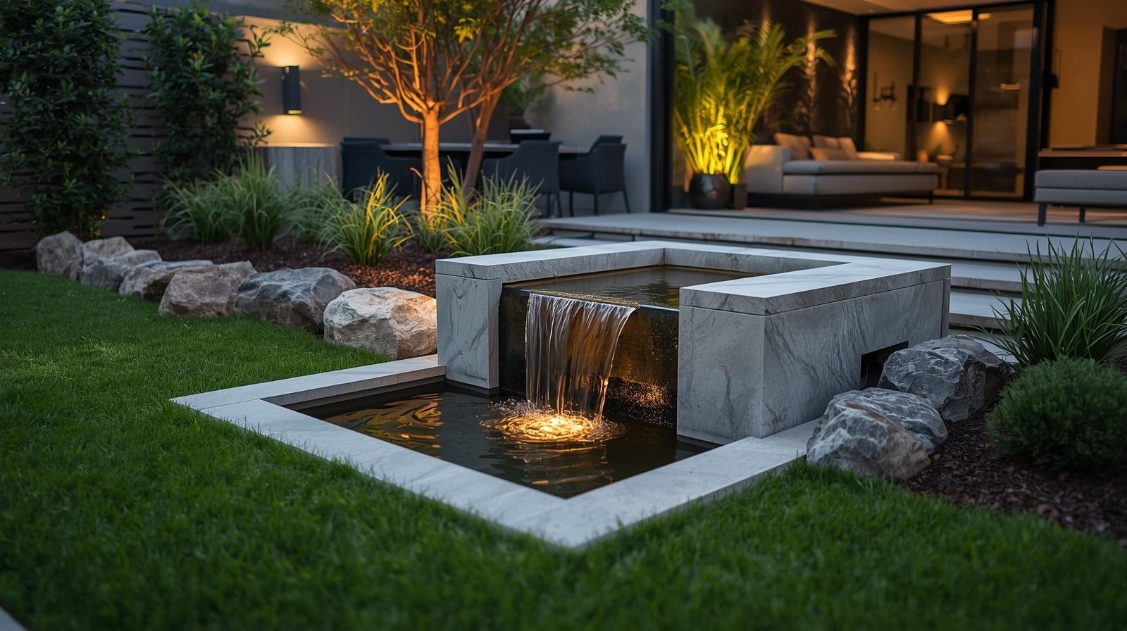 Modern Water Fountain for Garden