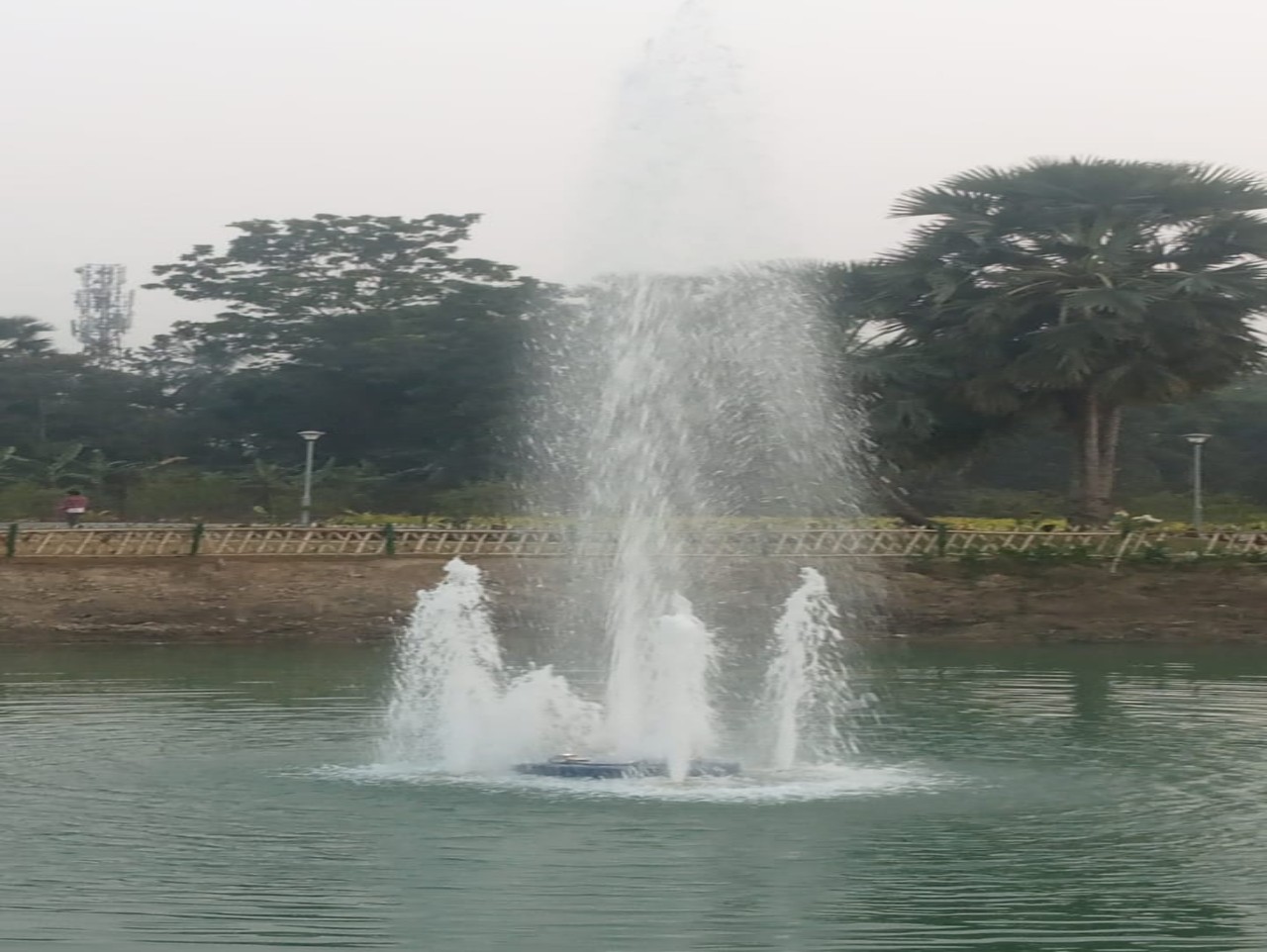 Floating Fountain at Southcity Retreat