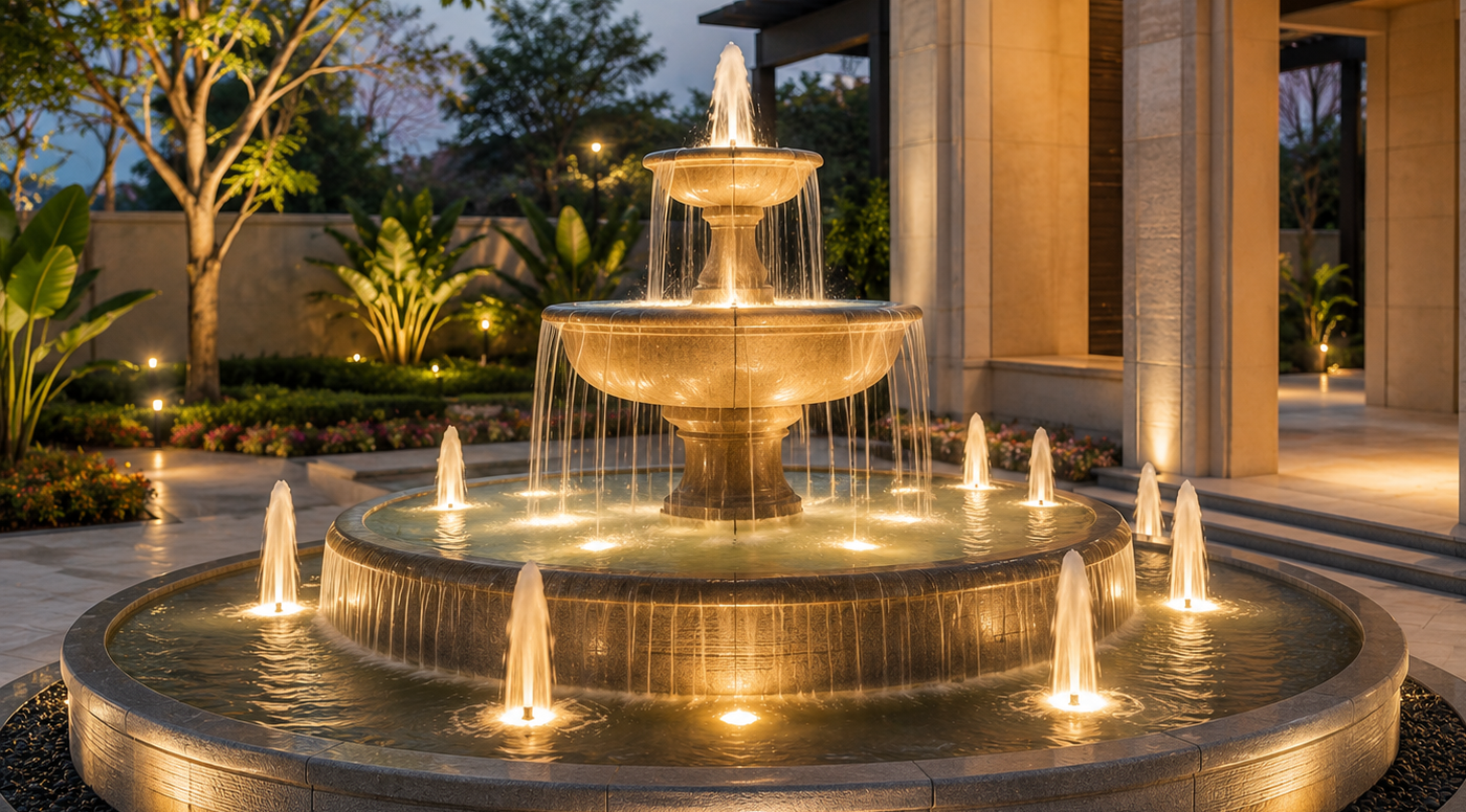 Decorative Fountain Construction
