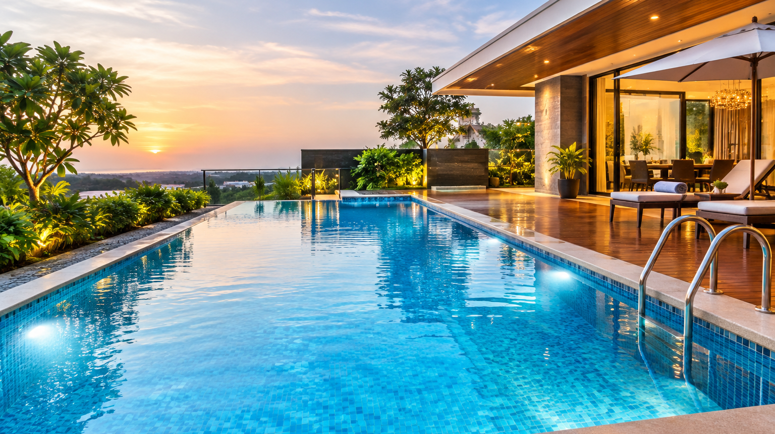 swimming pool building