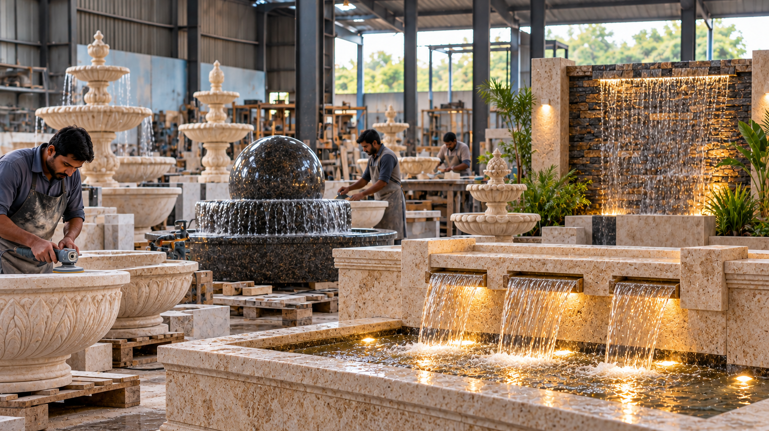 Outdoor Water Fountain Manufacturer in India